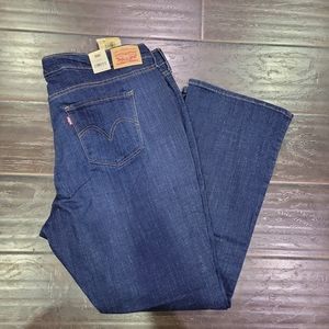 Levi's 415 Classic BootCut Women's Jeans 22W M Dark Wash New #236490033